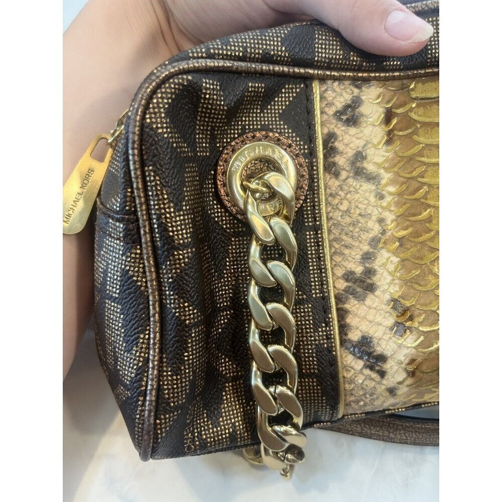 Michael Kors Grayson satchel boston bag - Picture 14 of 16